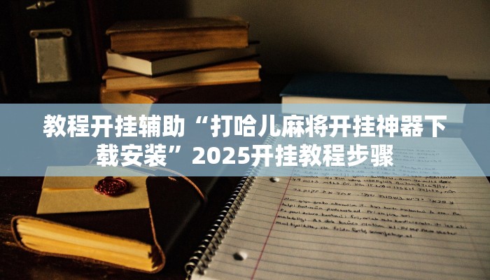 教程开挂辅助“打哈儿麻将开挂神器下载安装”2025开挂教程步骤 教程开挂辅助“打哈儿麻将开挂神器下载安装”2025开挂教程步骤