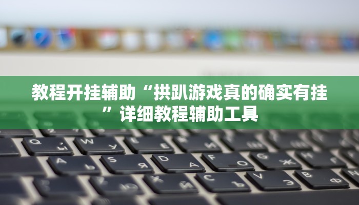 教程开挂辅助“拱趴游戏真的确实有挂”详细教程辅助工具