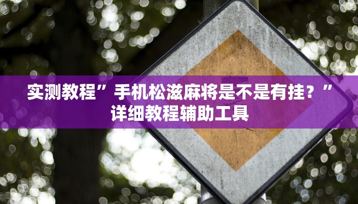 实测教程”手机松滋麻将是不是有挂?”详细教程辅助工具 实测教程”手机松滋麻将是不是有挂?”详细教程辅助工具