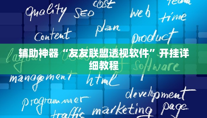 辅助神器“友友联盟透视软件”开挂详细教程