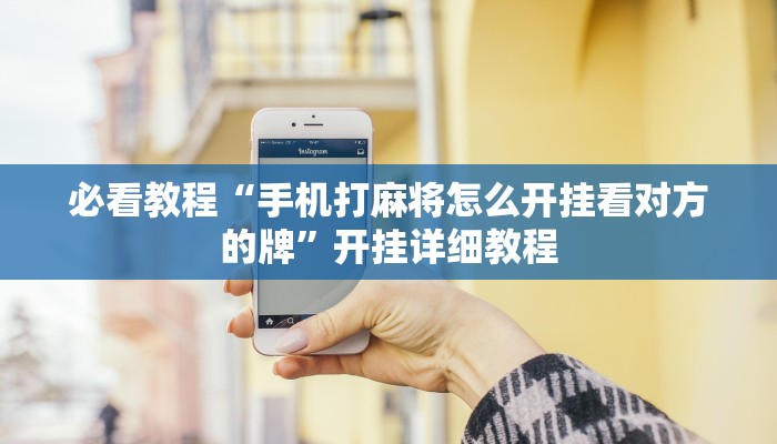 必看教程“手机打麻将怎么开挂看对方的牌”开挂详细教程