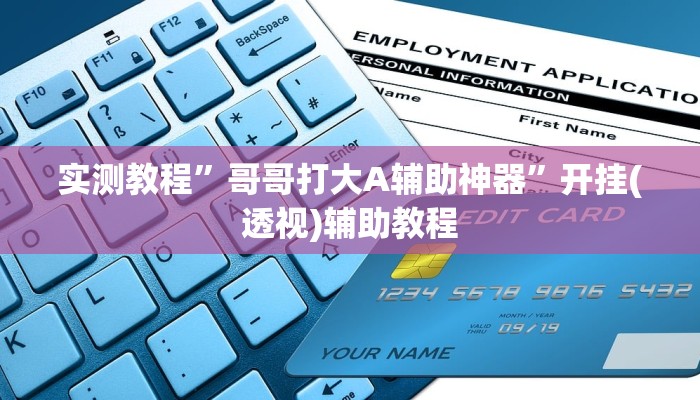 实测教程”哥哥打大A辅助神器”开挂(透视)辅助教程