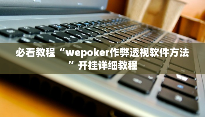 必看教程“wepoker作弊透视软件方法”开挂详细教程