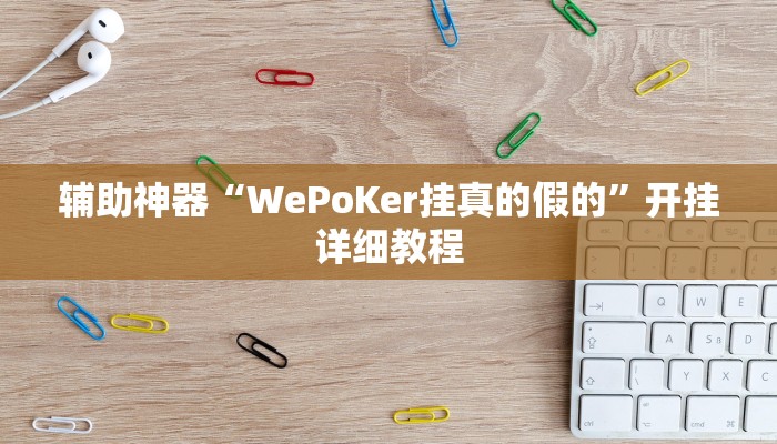 辅助神器“WePoKer挂真的假的”开挂详细教程