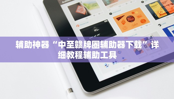 辅助神器“中至赣牌圈辅助器下载”详细教程辅助工具