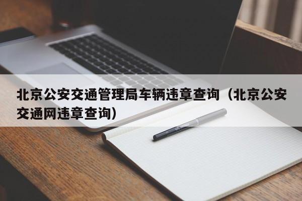 北京公安交通管理局车辆违章查询(北京公安交通网违章查询)